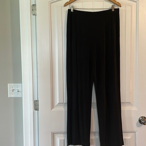 Chicos Travelers Slinky knit Stretch Pull on Pants Size Large Chicos 2 - Picture 4 of 5